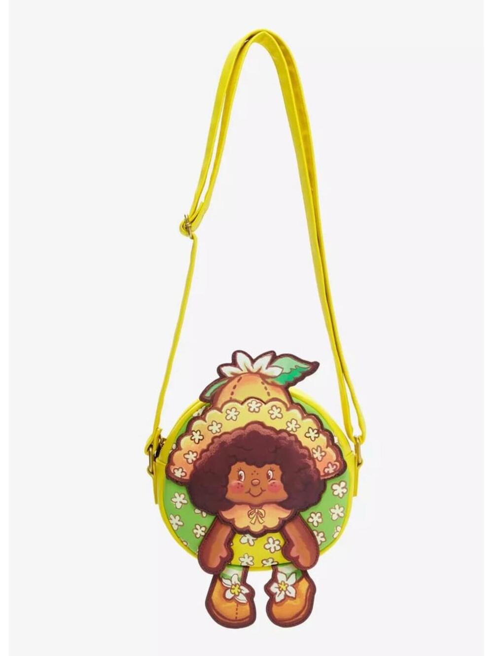 Loungefly Strawberry Shortcake Orange Blossom Figural Crossbody Bag NWT